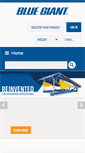 Mobile Screenshot of bluegiant.com